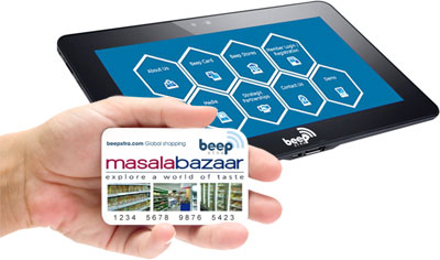 Beep Tablet and Branded Card